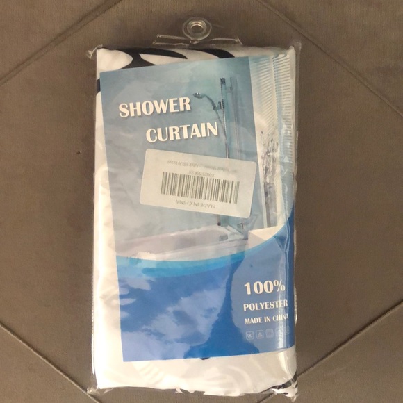 Elephant 🐘 Design Shower 🚿 Curtain - Picture 2 of 3